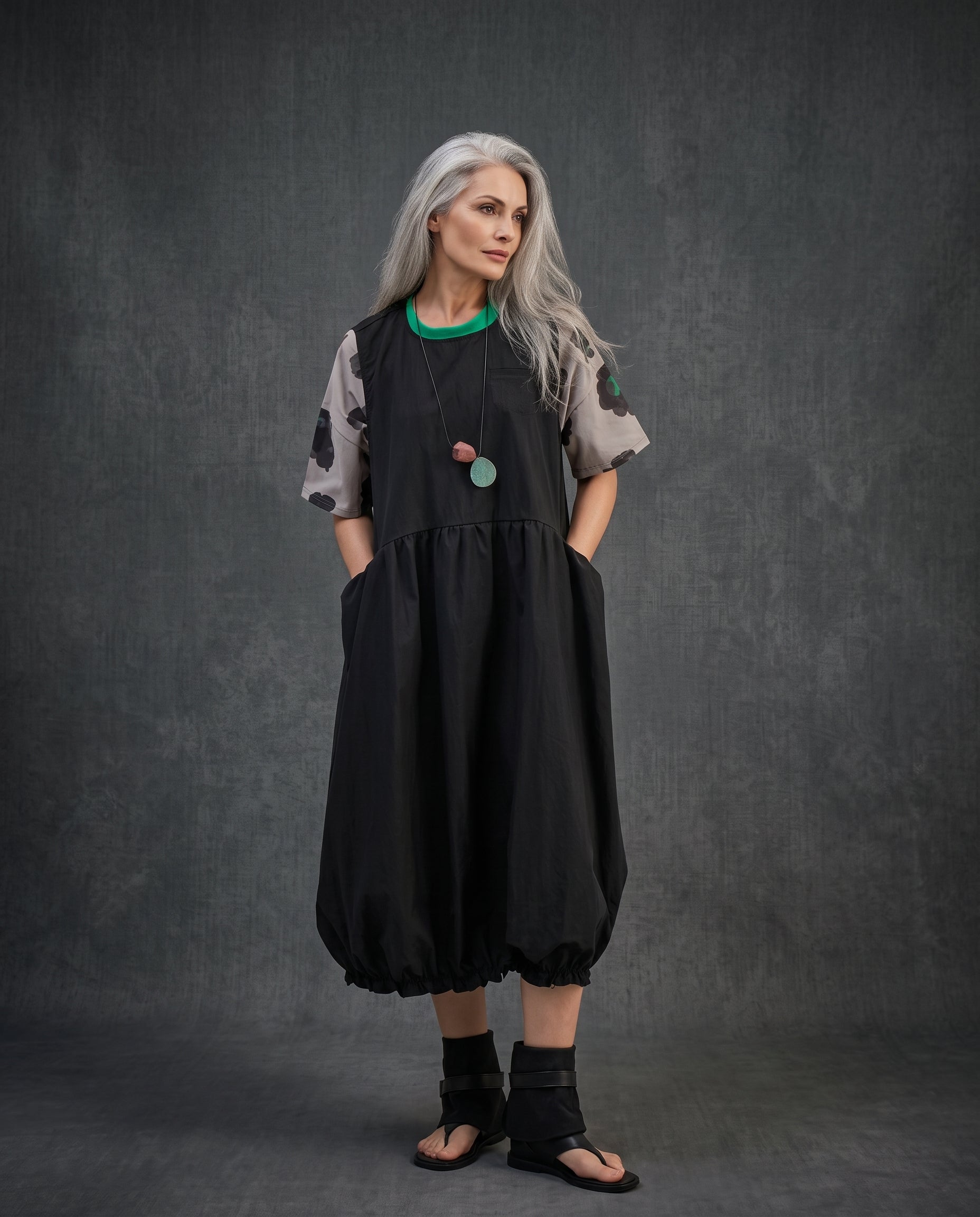 Volume Theory Dress (Without T-Shirt)