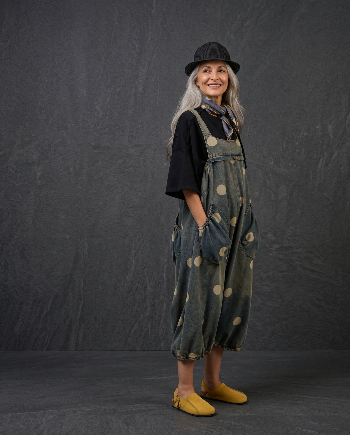 Polka Rebellion Dungaree
