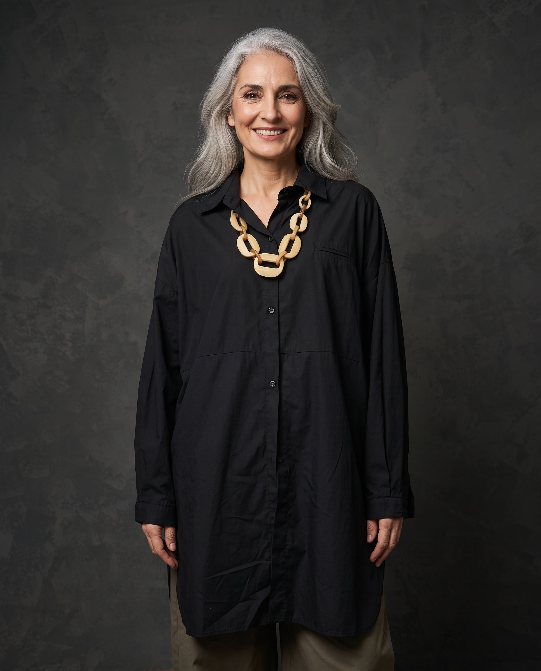 Volume Back Tunic
