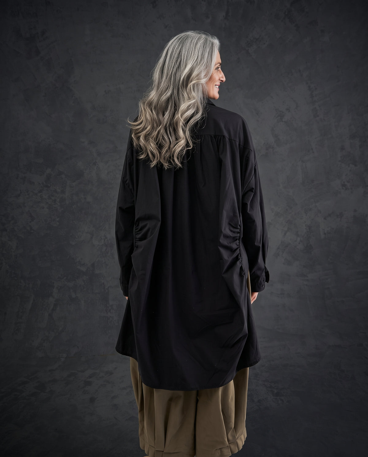 Volume Back Tunic