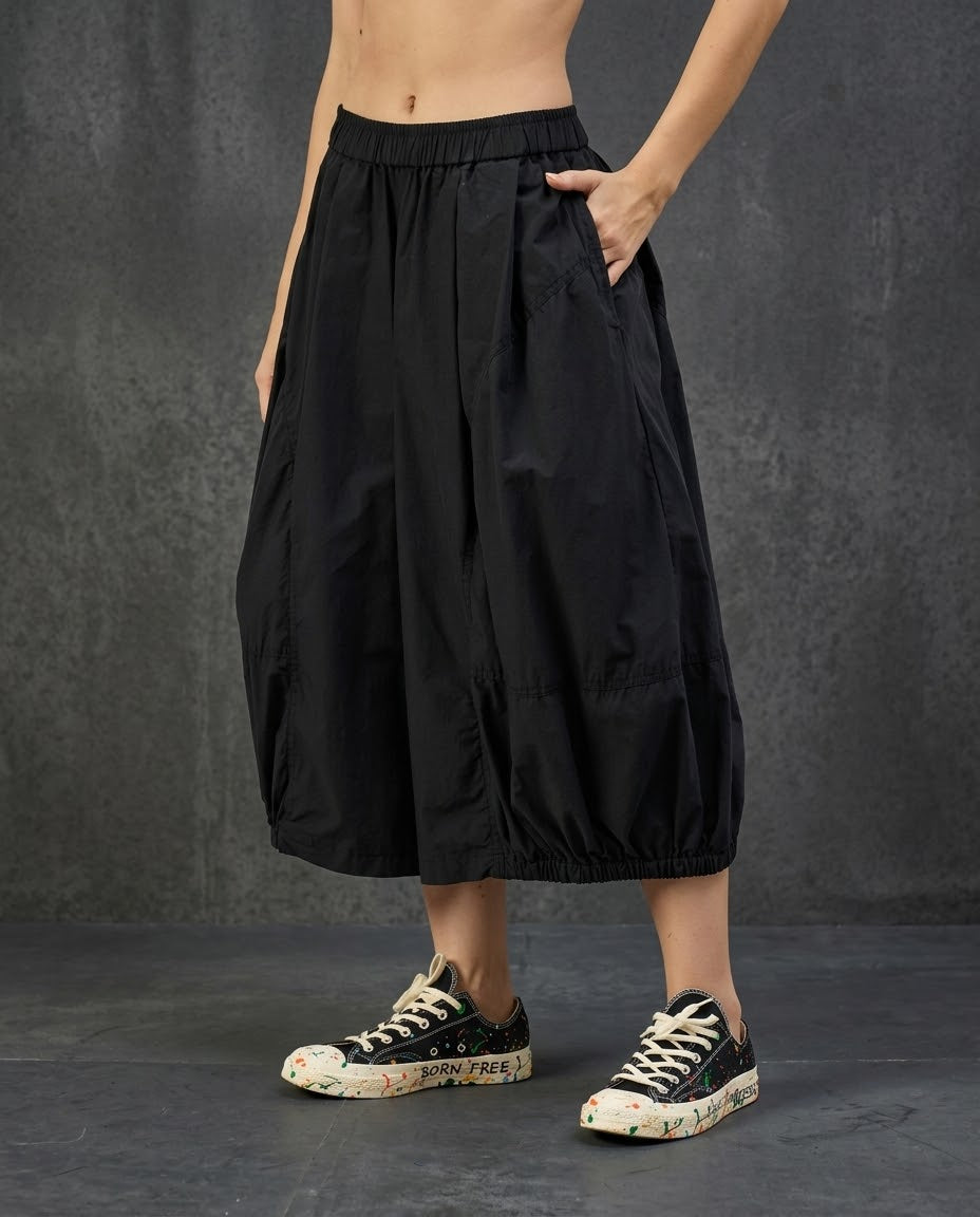 Bubble Hem Culotte