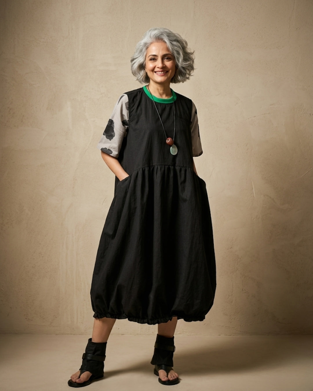 Volume Theory Dress (Without T-Shirt)