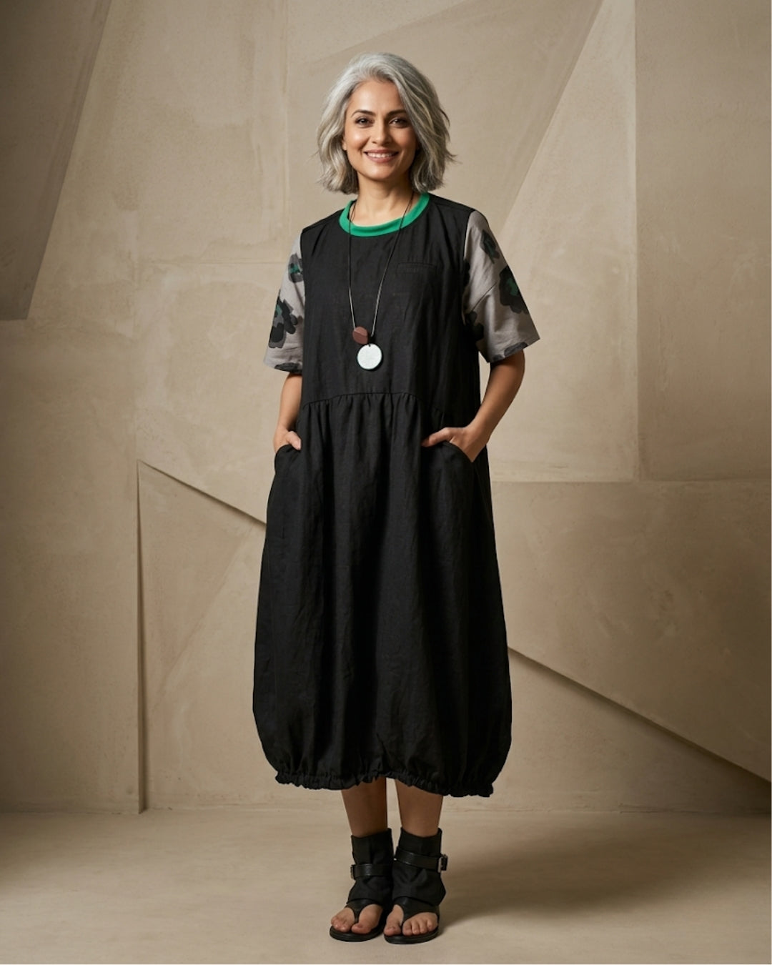 Volume Theory Dress (Without T-Shirt)