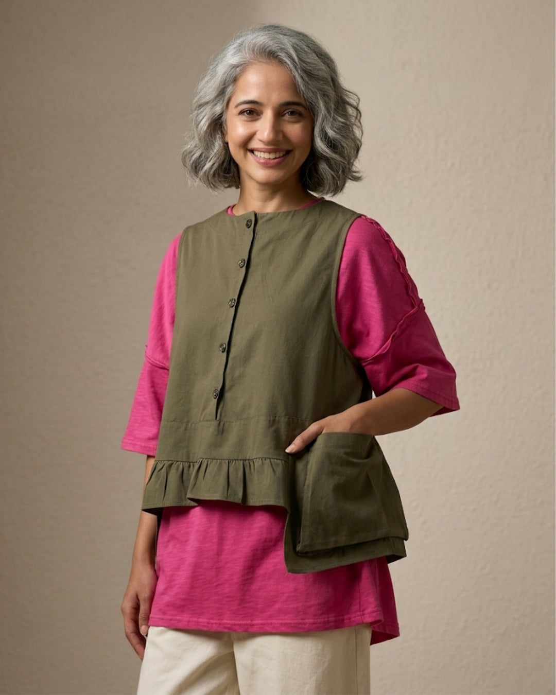 Shiftline Vest (FLAT 45% Off. Auto Applied On Add To Cart)