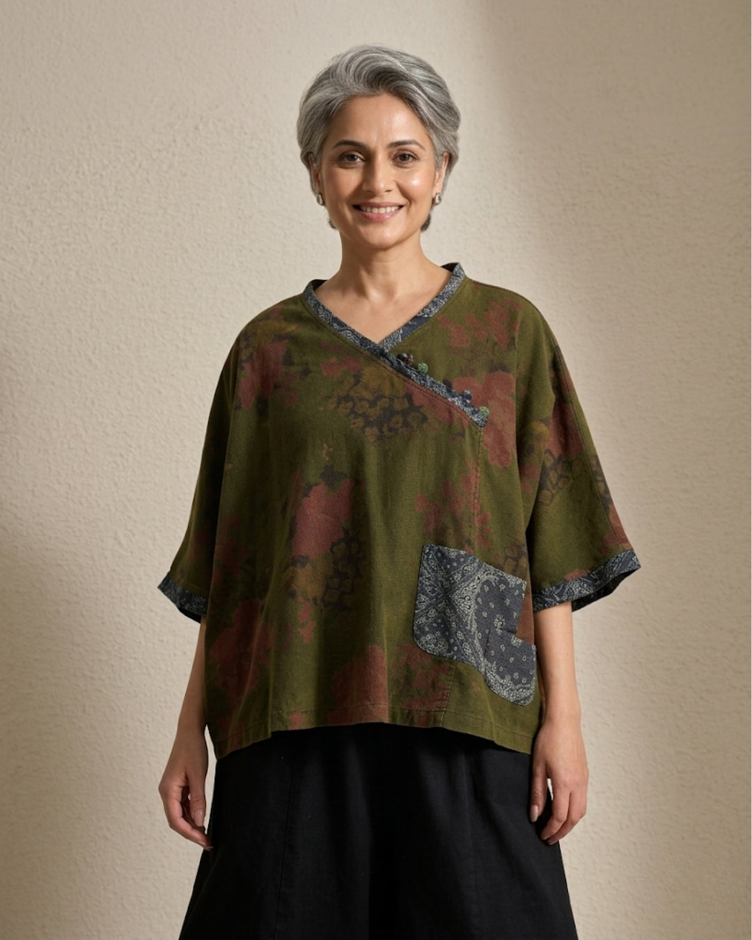 Muted Rebel Kimono Top
