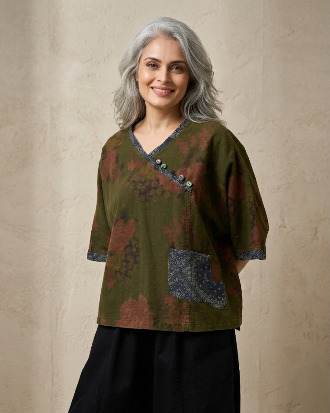 Muted Rebel Kimono Top