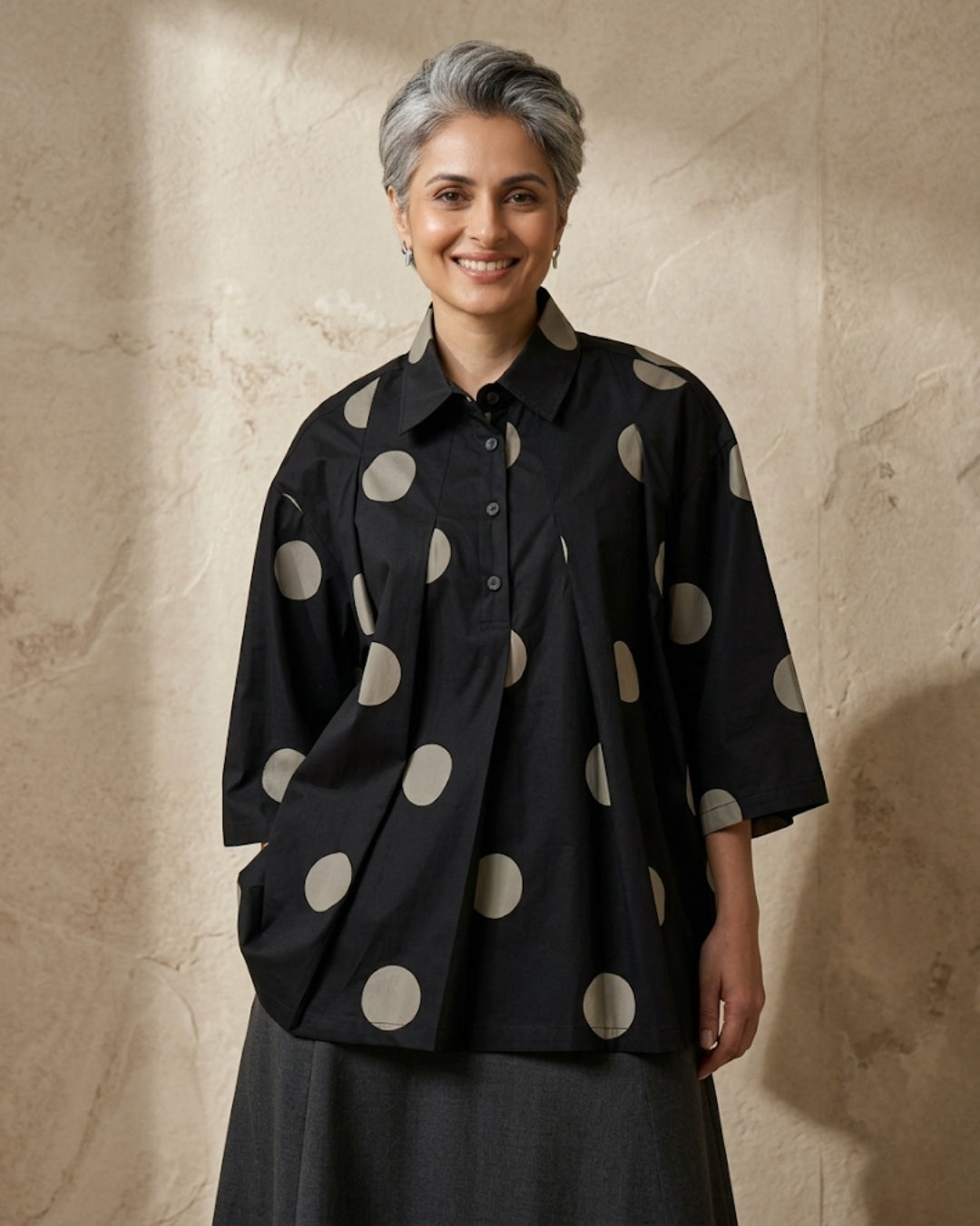 Polka Anarchy Top