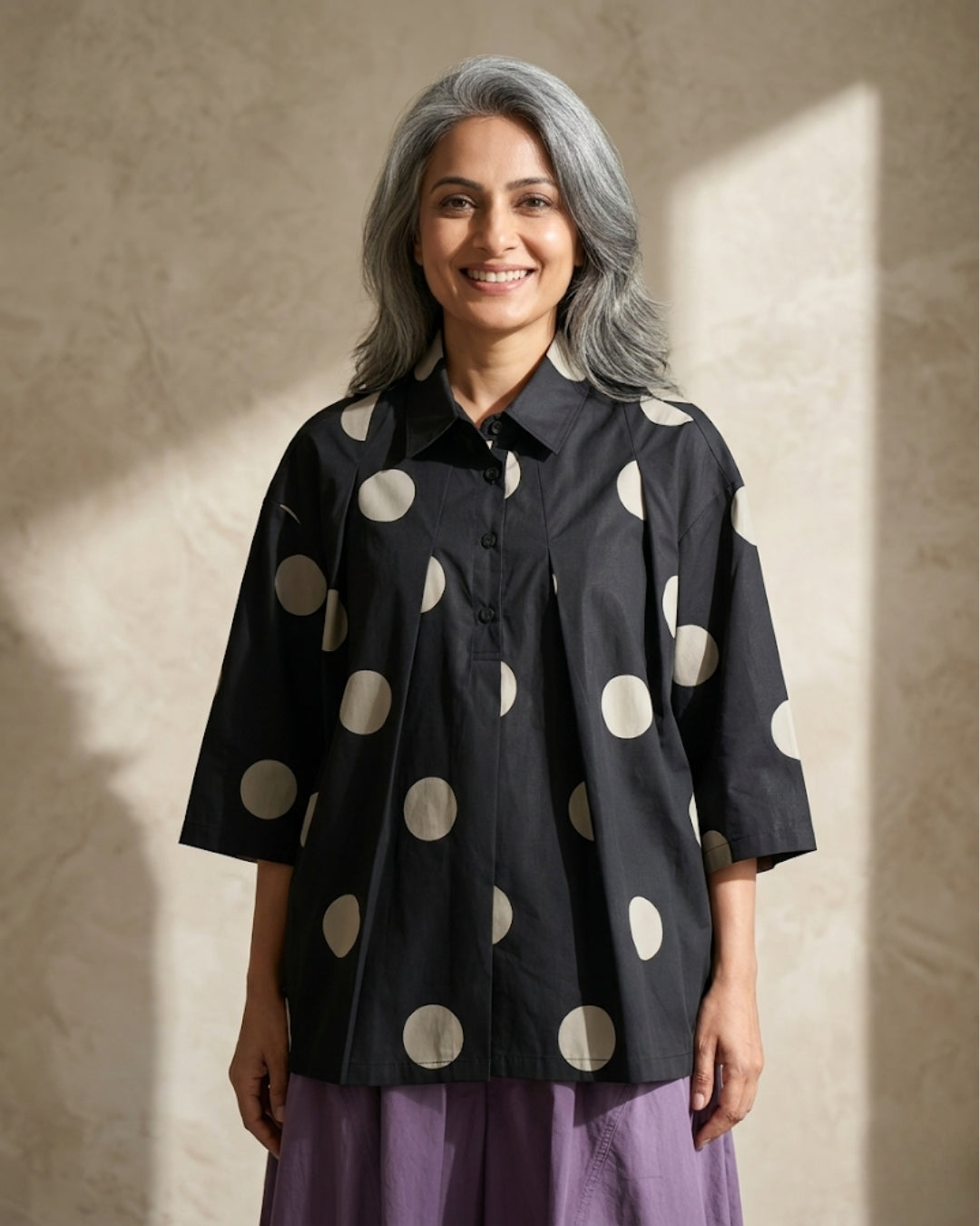 Polka Anarchy Top