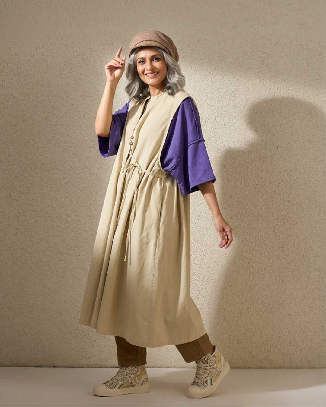 Calm Motion  Layer Dress