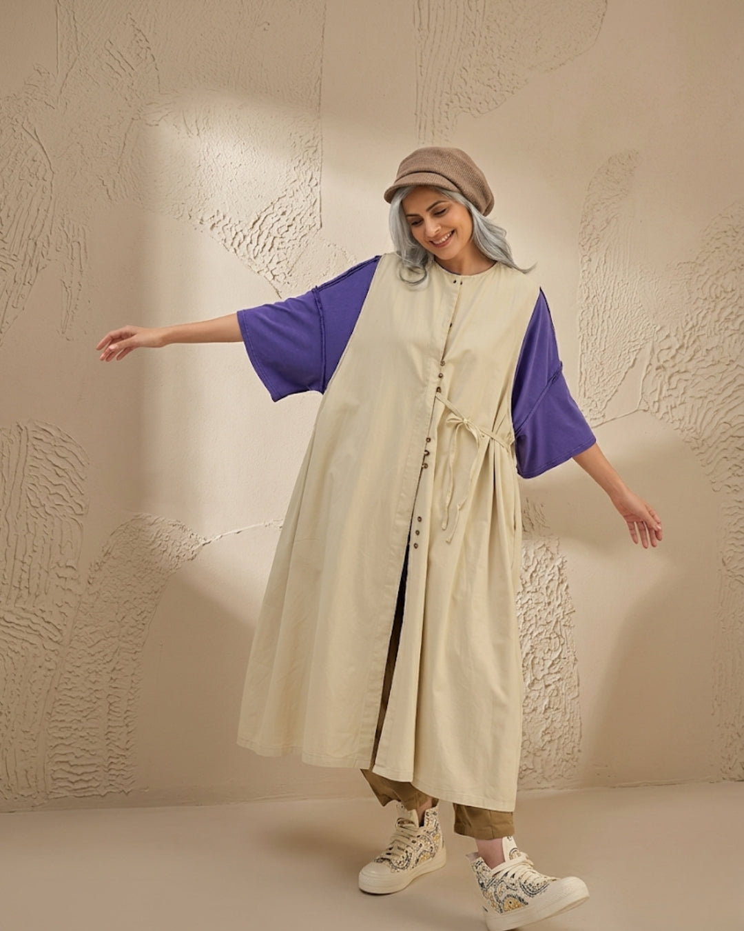 Calm Motion  Layer Dress