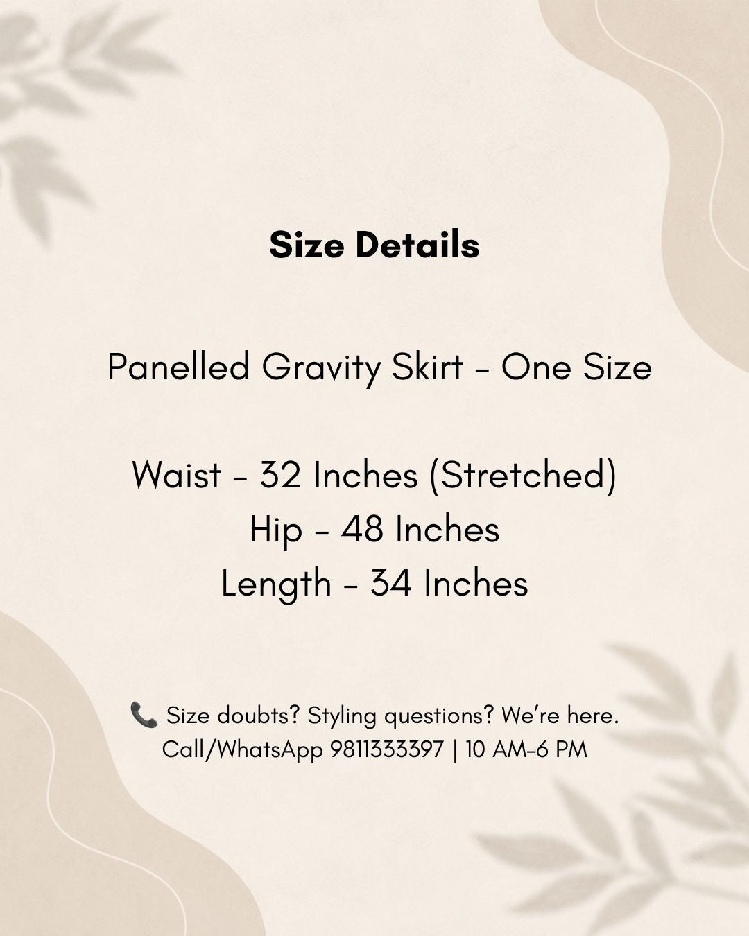 Panelled Gravity Skirt