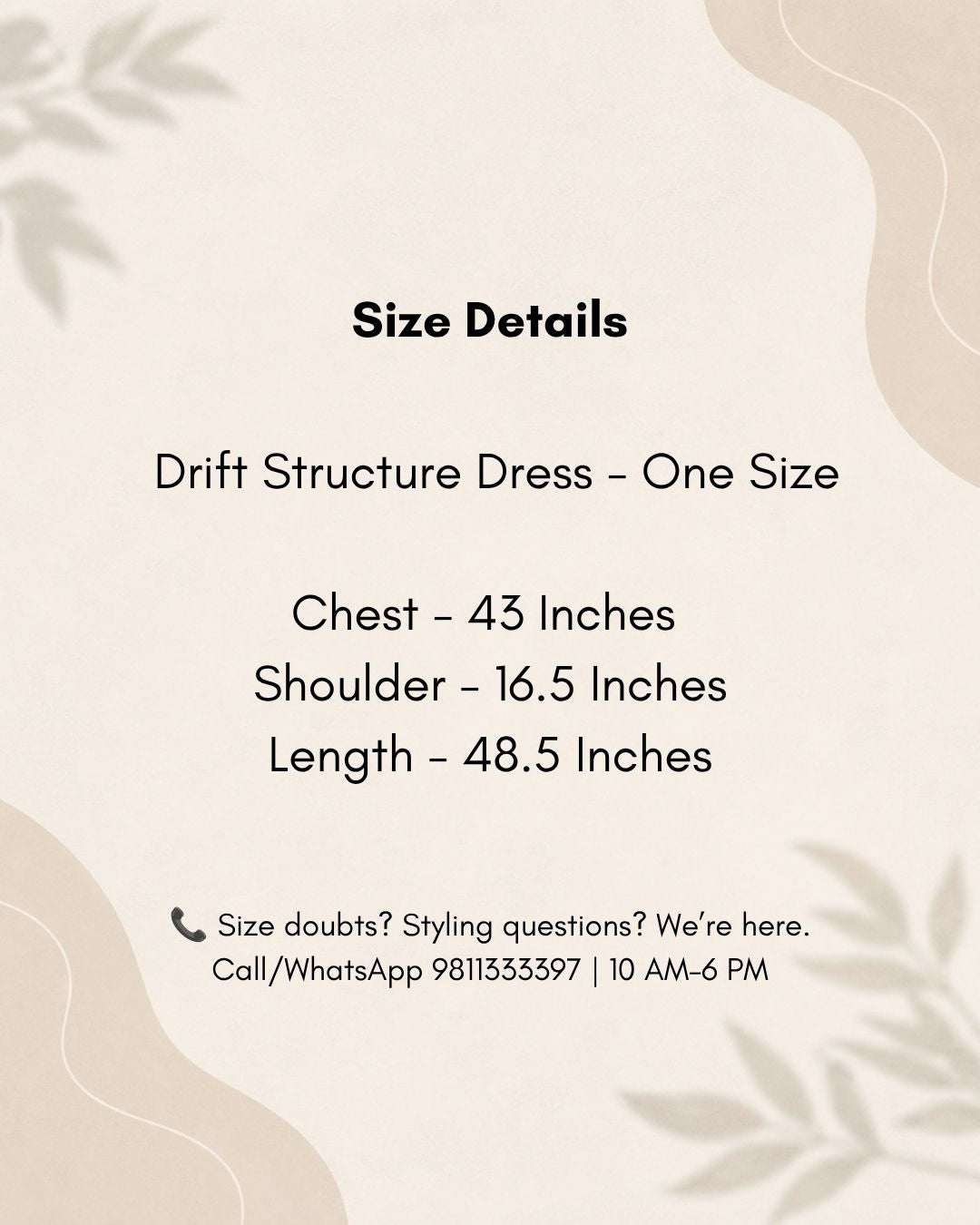 Drift Structure Dress