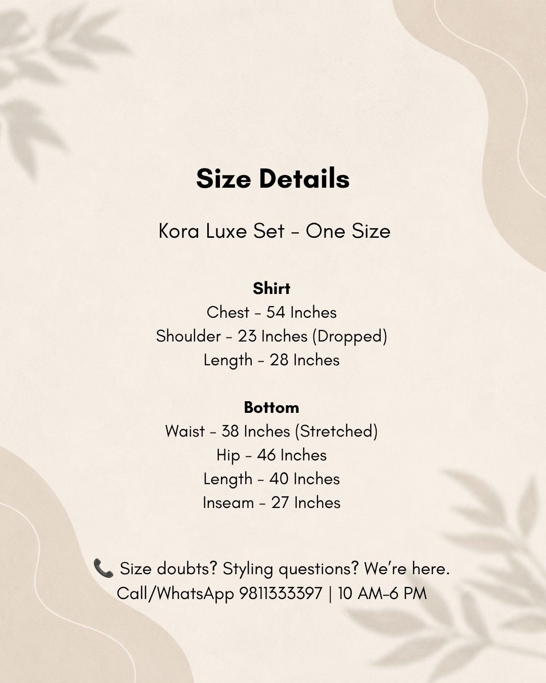 Kora Luxe Set