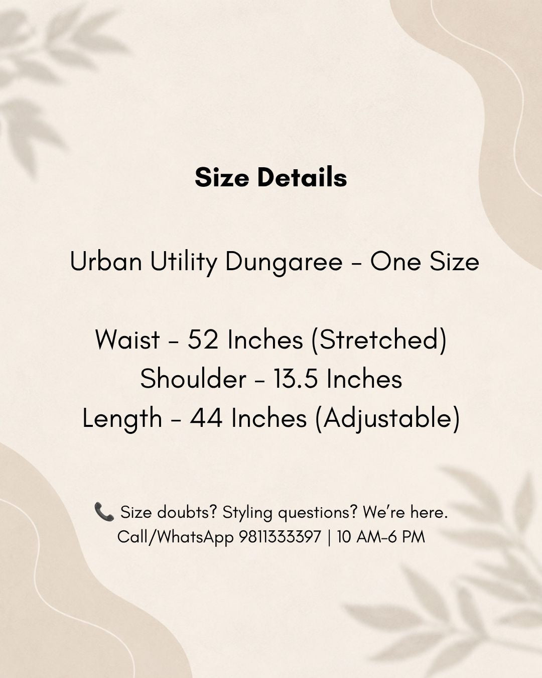 Urban Utility Dungaree