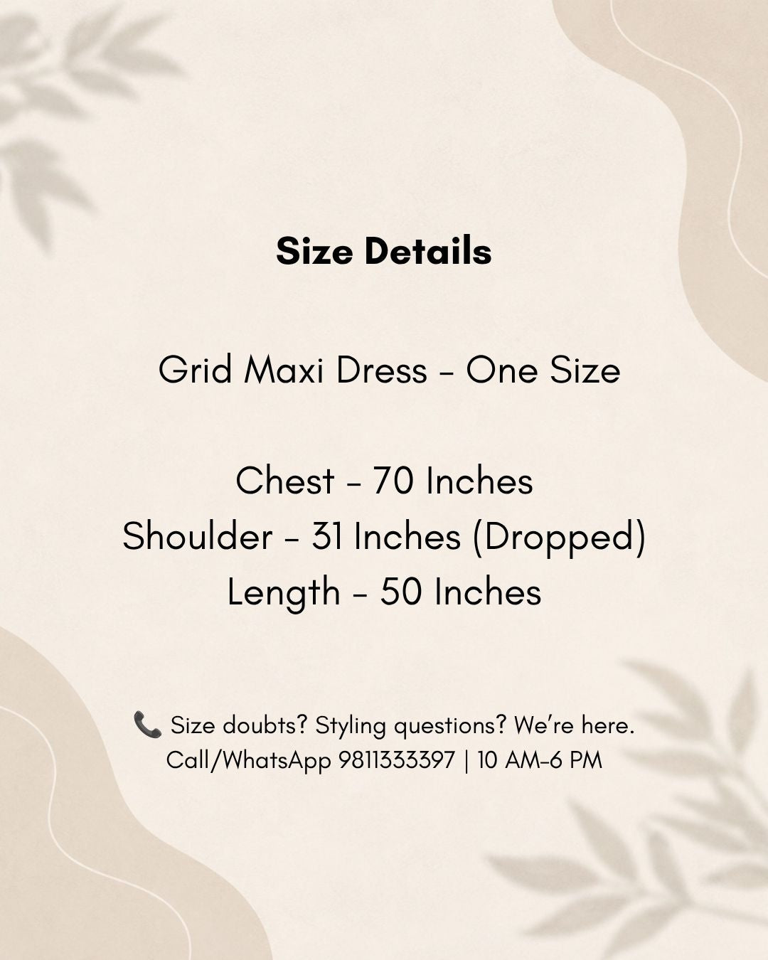 GRID Maxi Dress