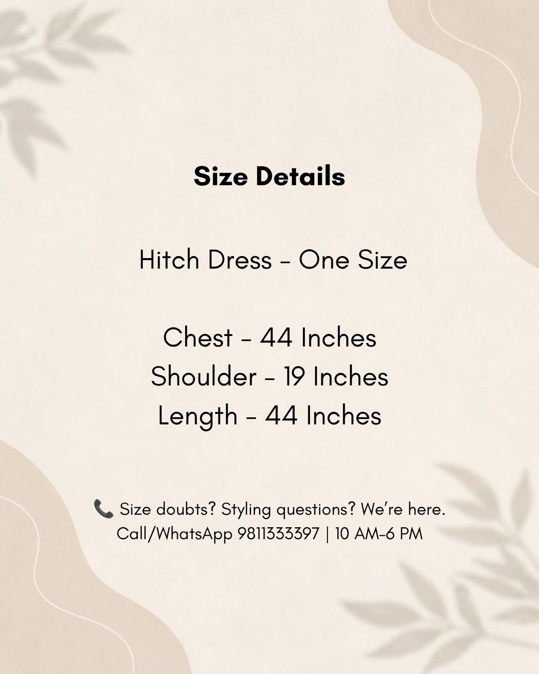 HITCH Dress