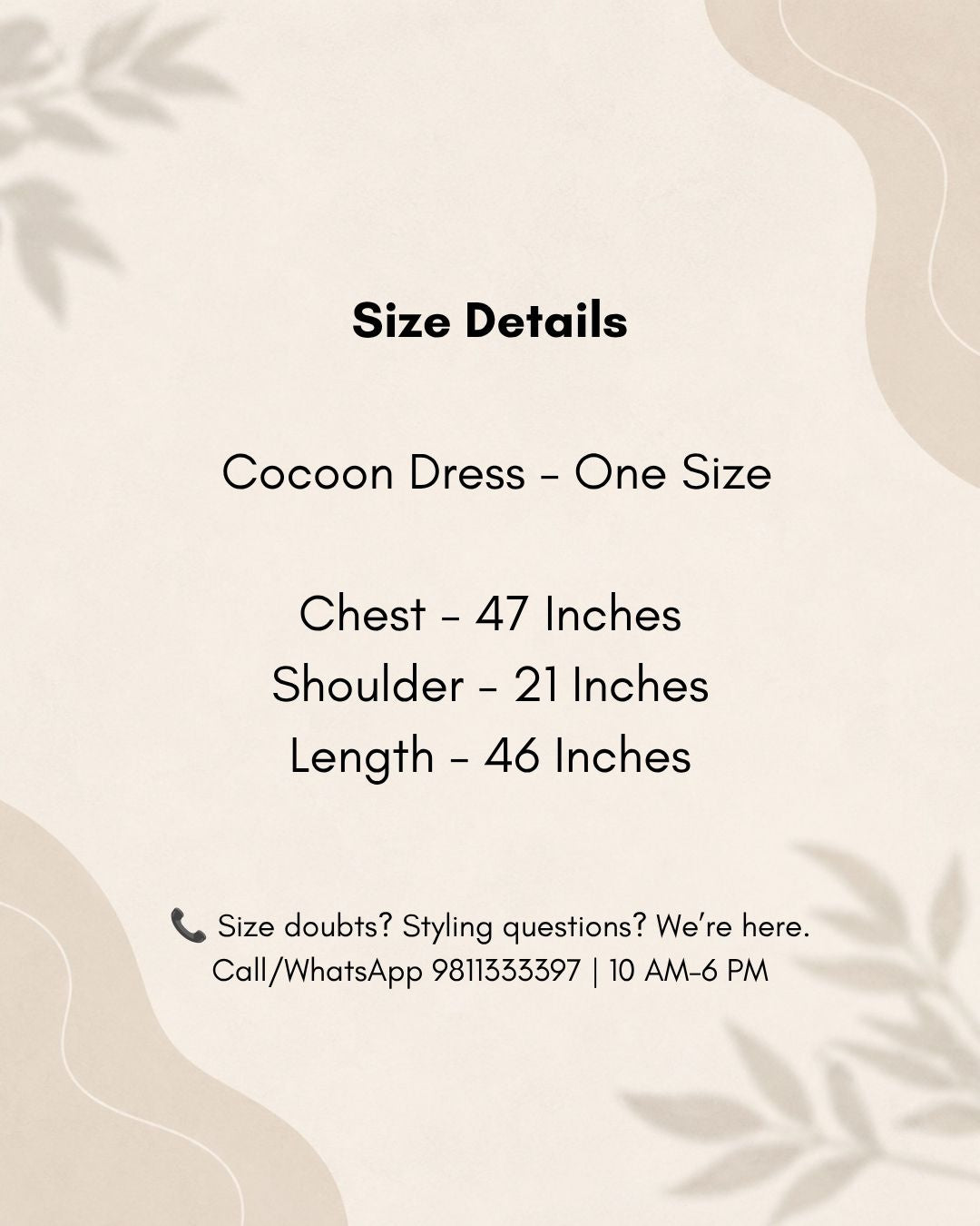 COCOON Dress