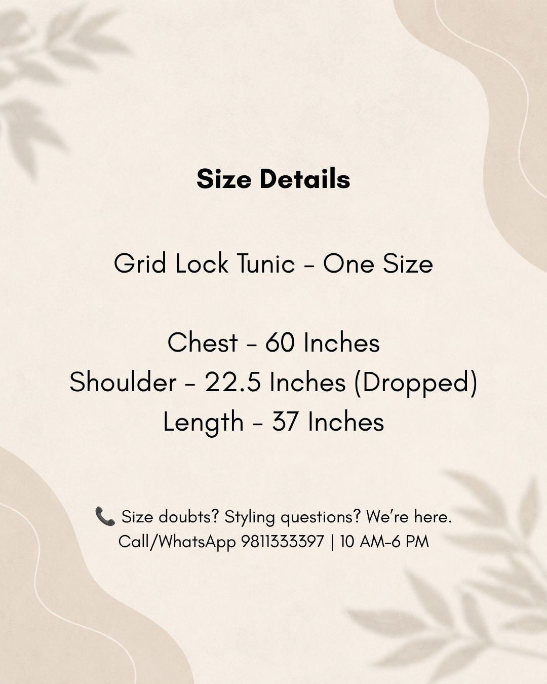 Grid Lock Tunic
