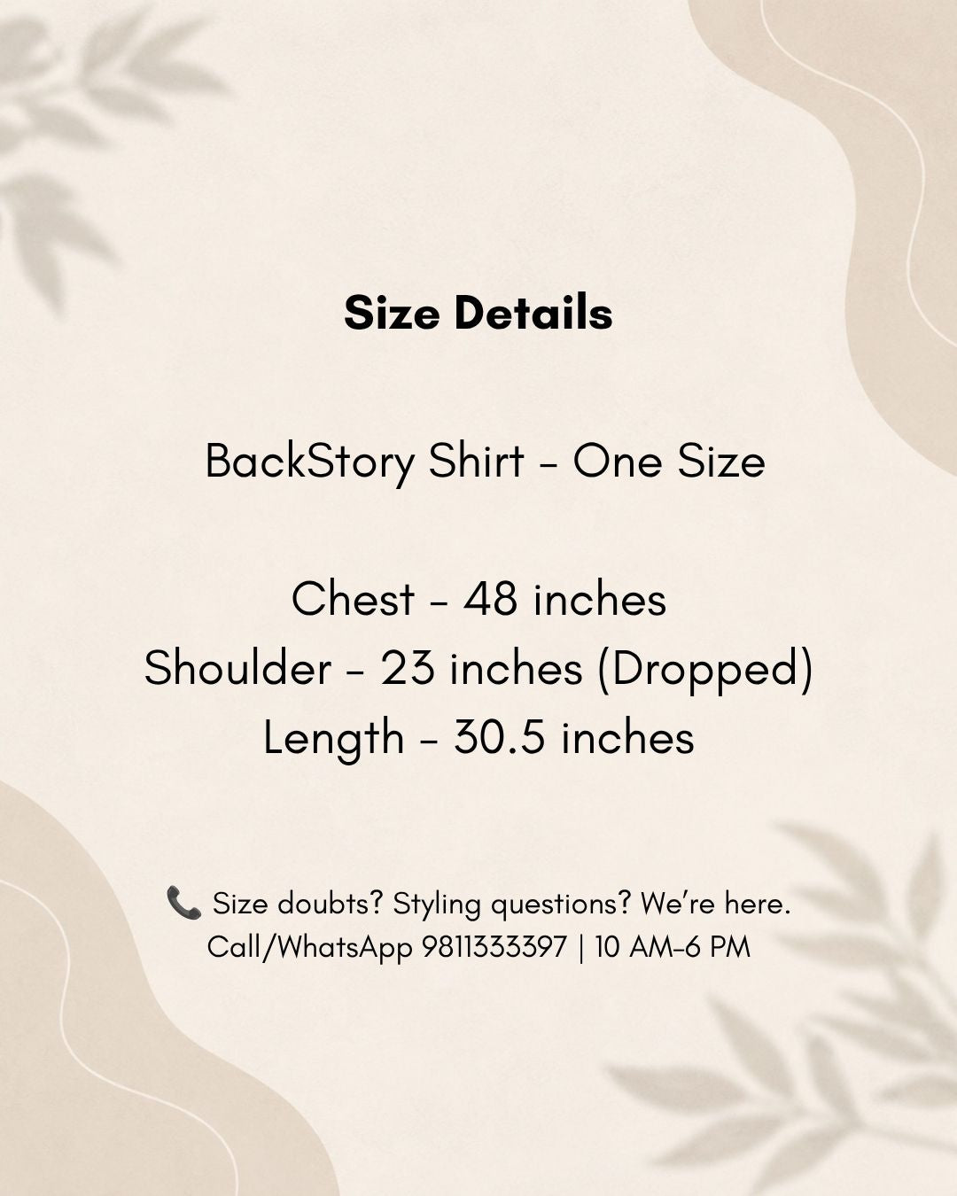 BackStory Shirt