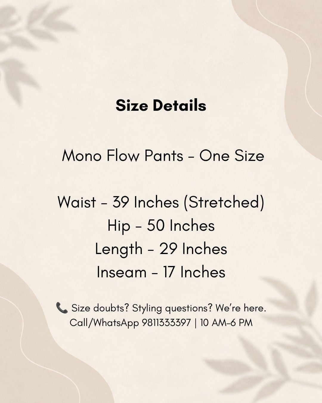 Mono Flow Pants