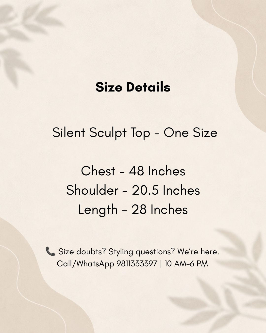 Silent Sculpt Top (Premium Cotton)