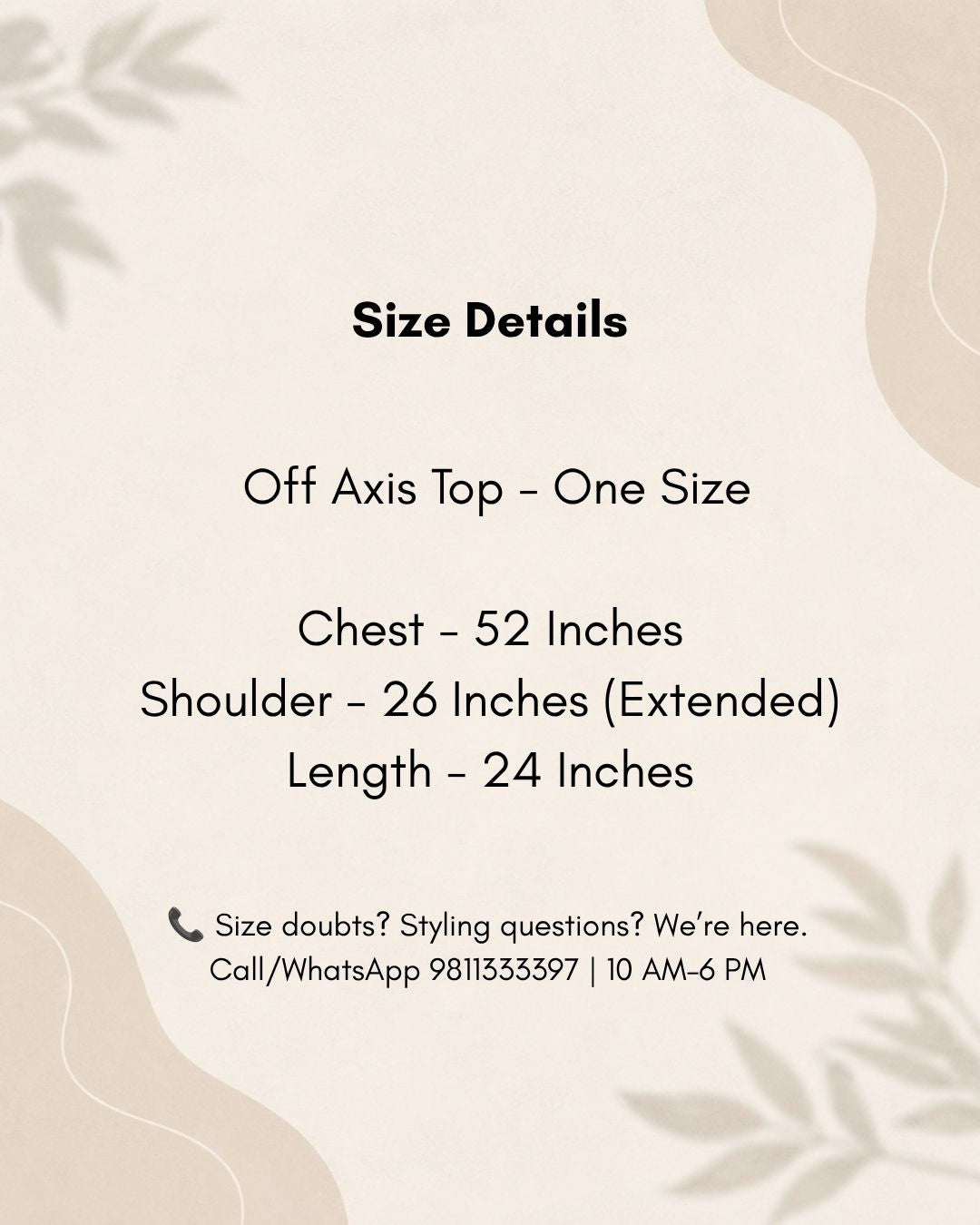 Off Axis Top
