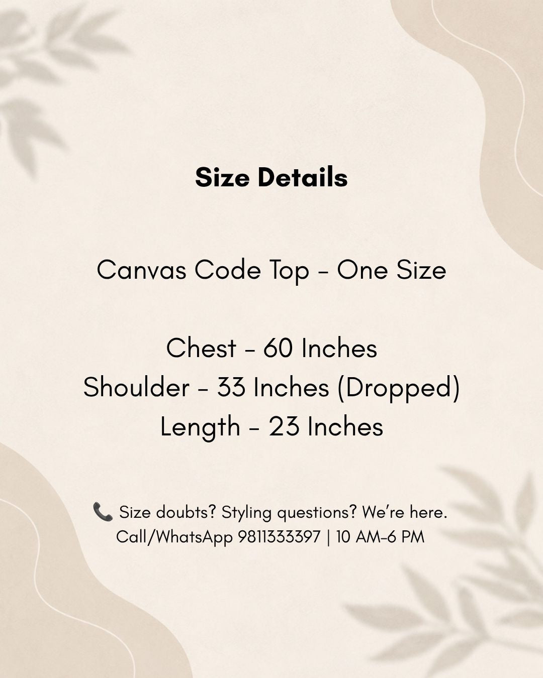 Canvas Code Top