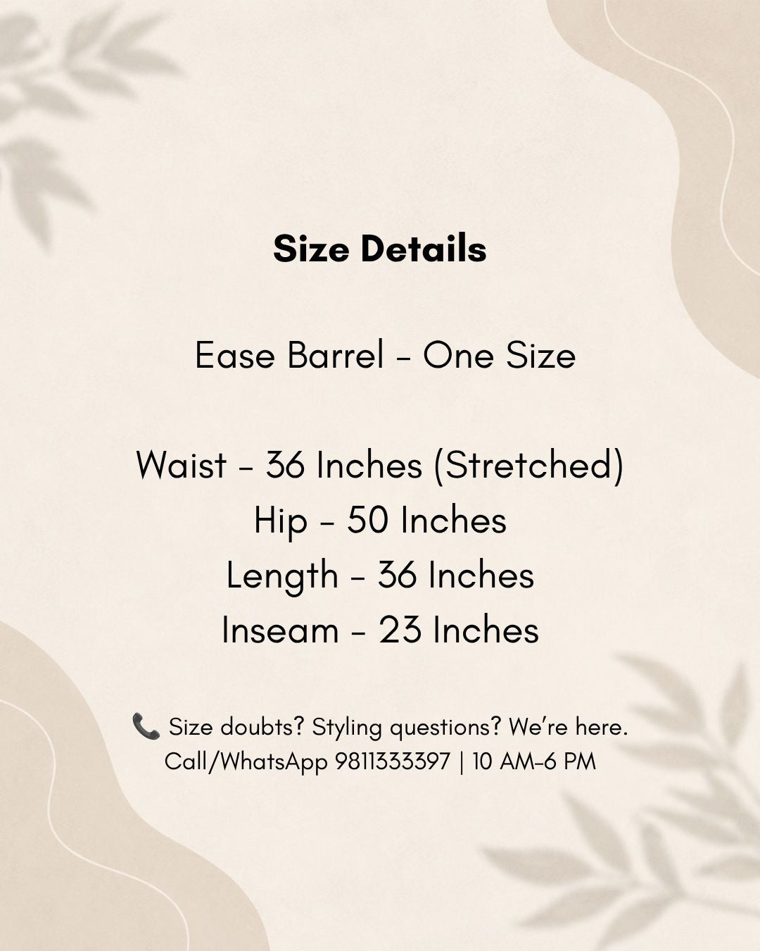 Ease Barrel