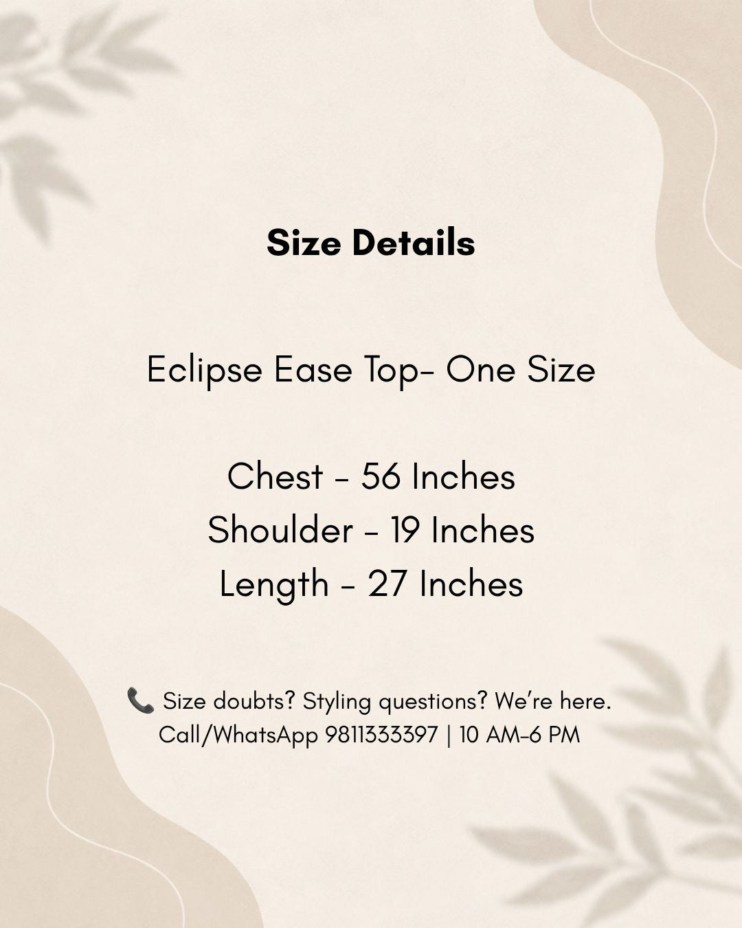 Eclipse Ease Top