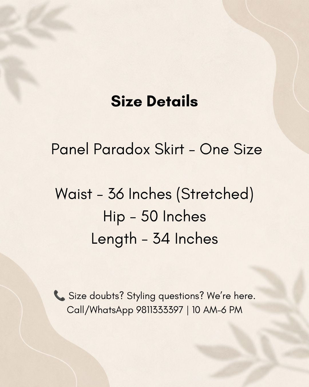 Panel Paradox Skirt