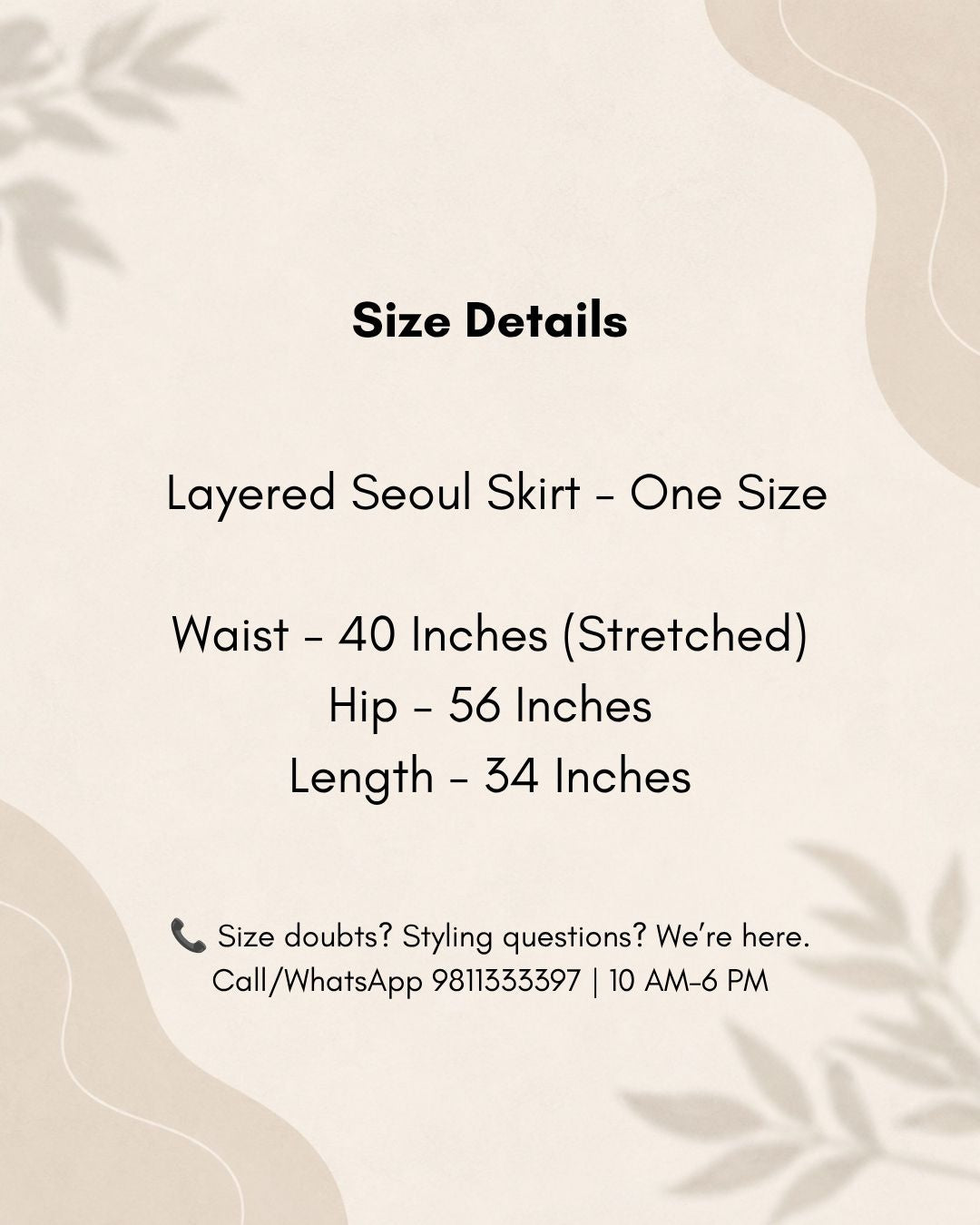 Layered Seoul Skirt
