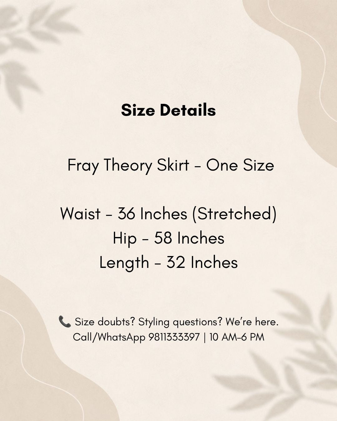 Fray Theory Skirt