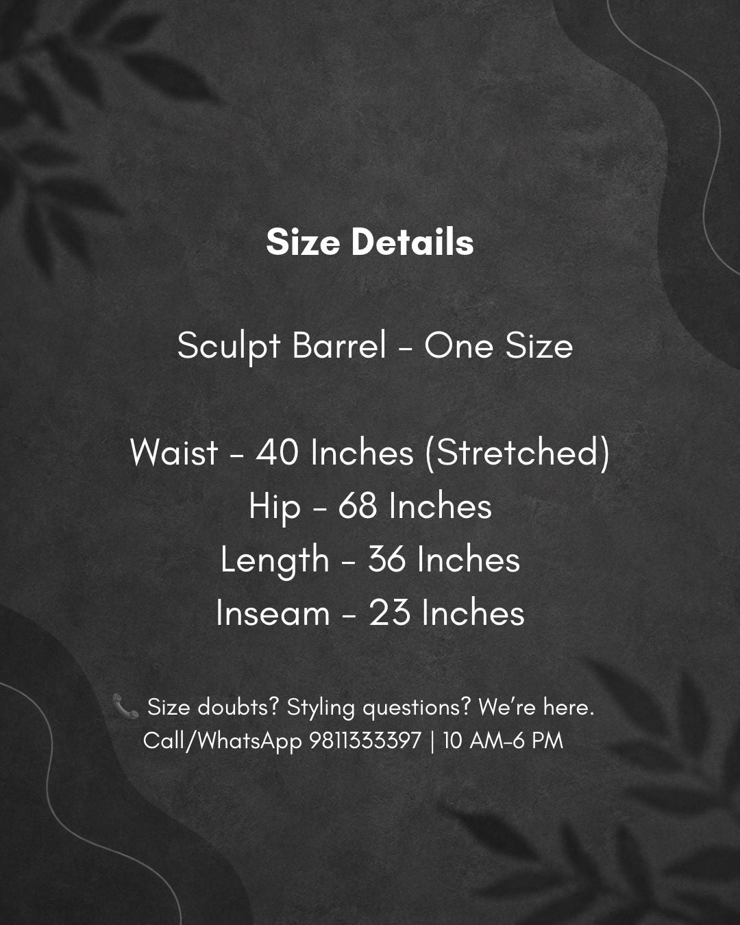SCULPT Barrel