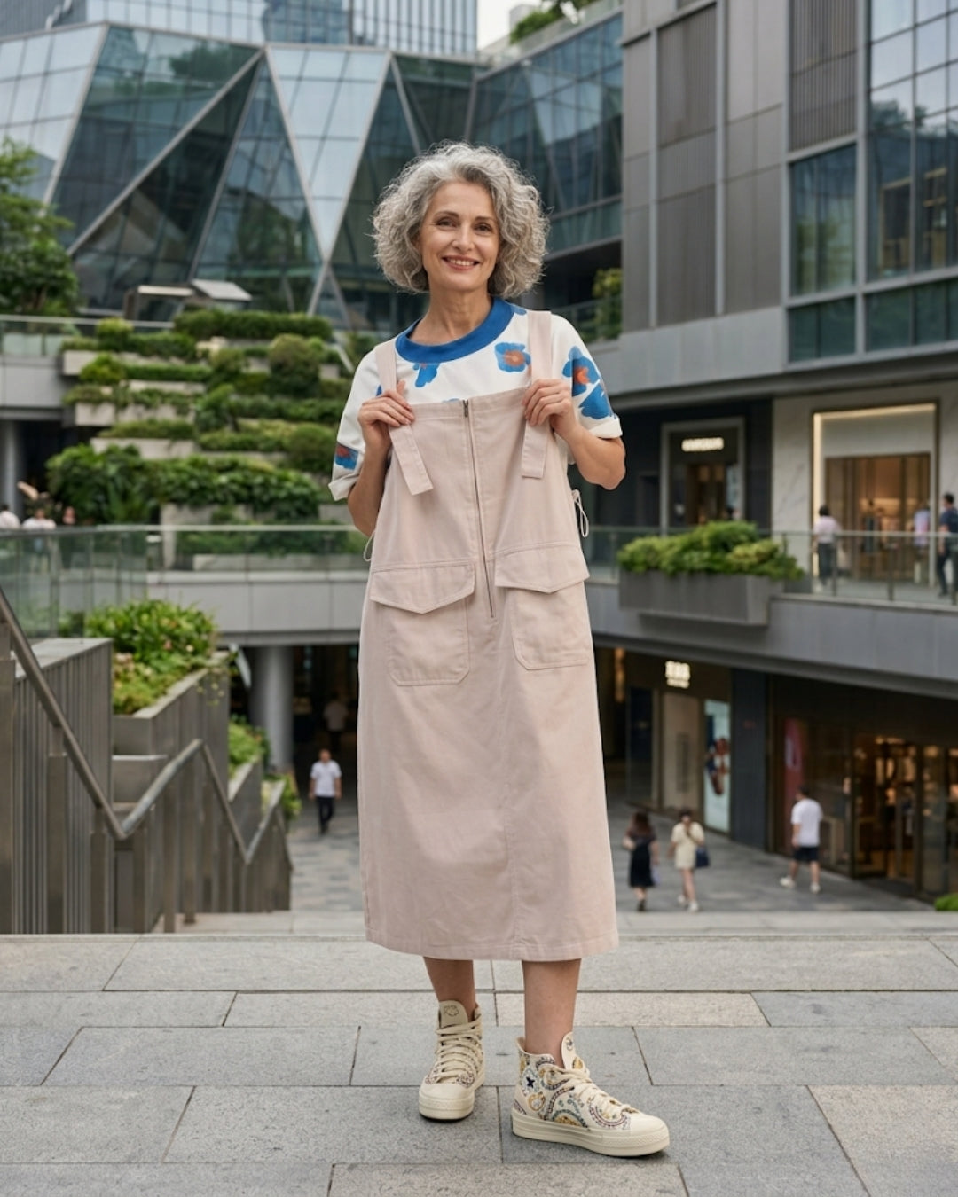 Cargo Muse Dungaree Dress