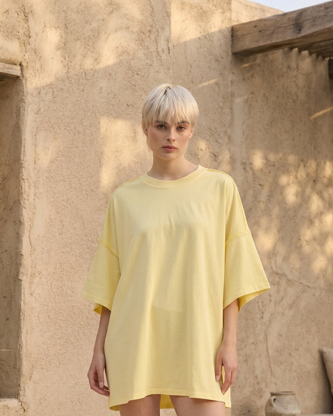 Bareform Oversized Tee (FLAT 40% Off. Auto Applies On Add To Cart)