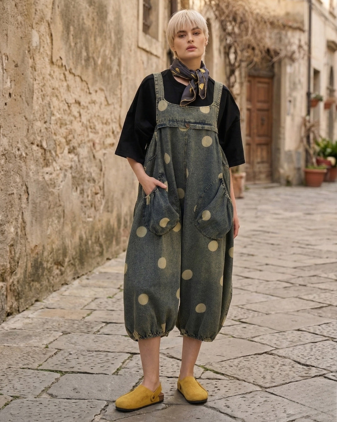 Polka Rebellion Dungaree