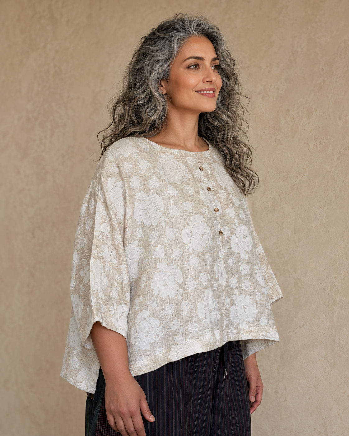 Muted Bloom Top