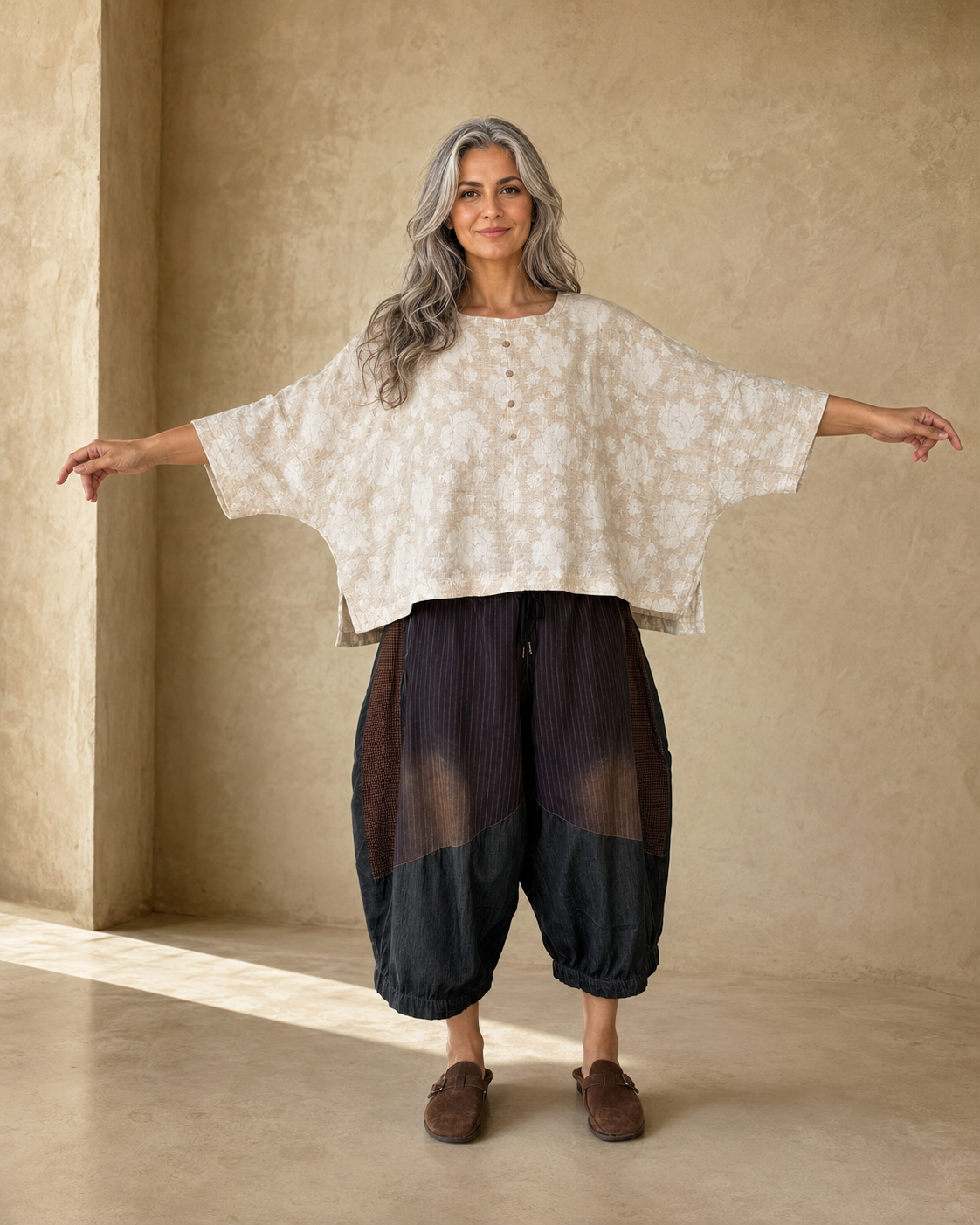 Muted Bloom Top