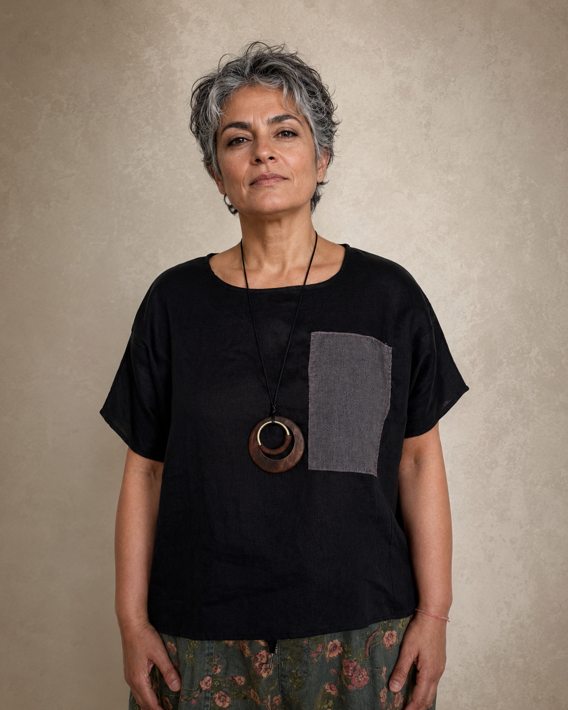 Shadow Patch Top