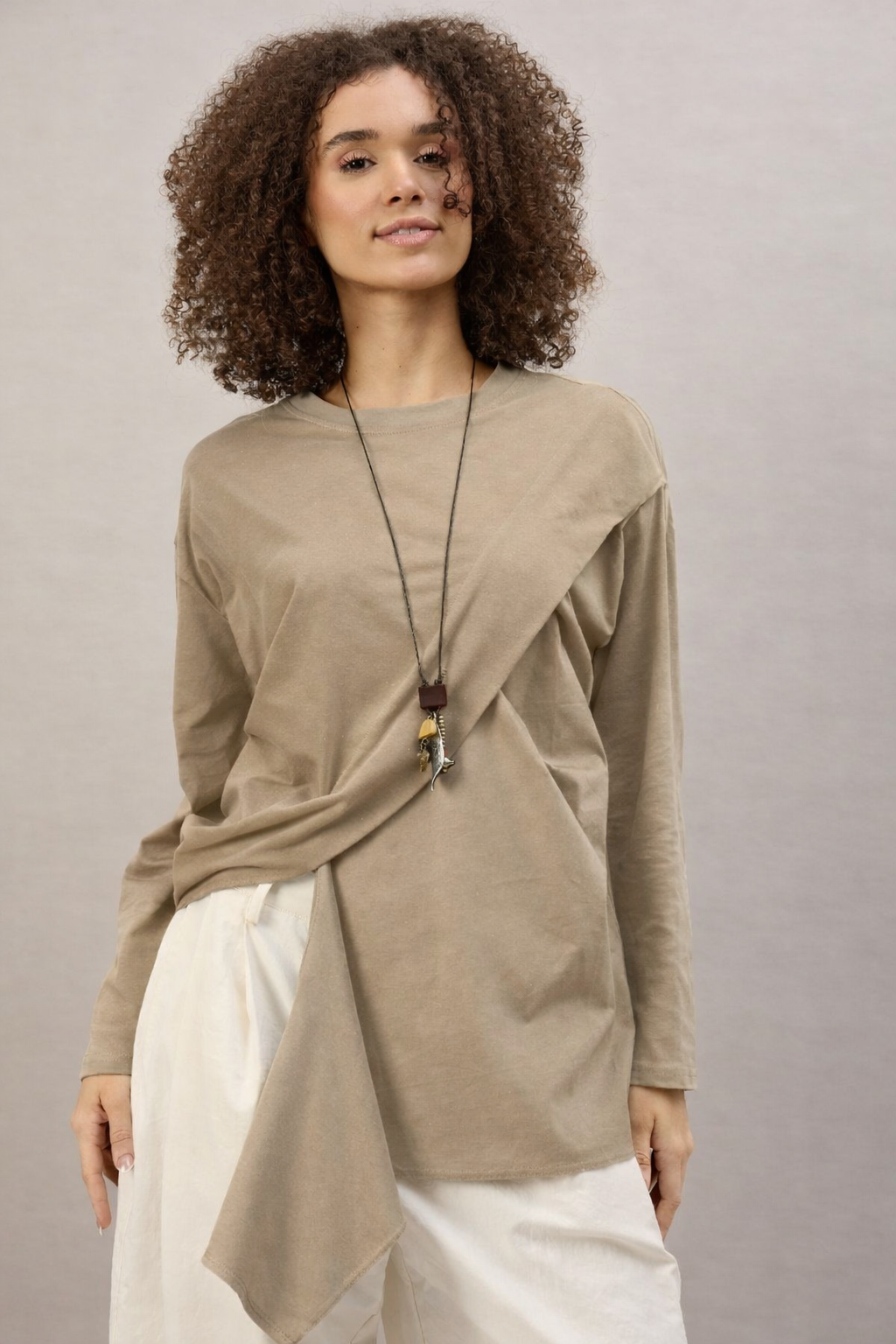 Luxe Draped Muse Top
