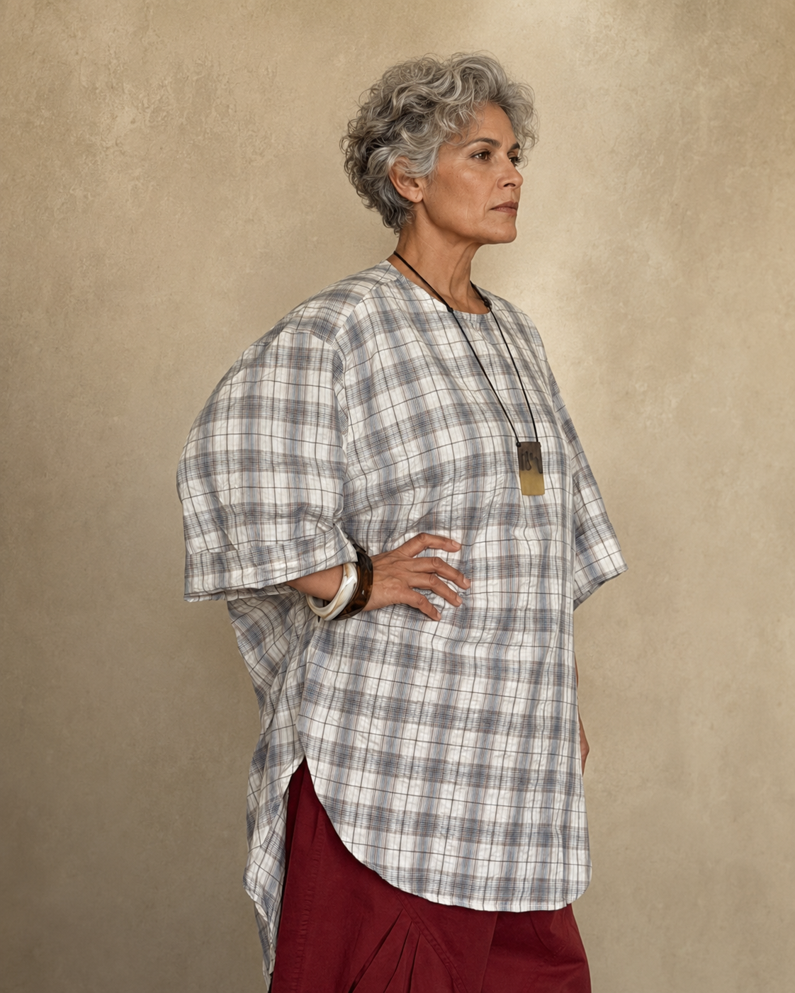 Grid Lock Tunic