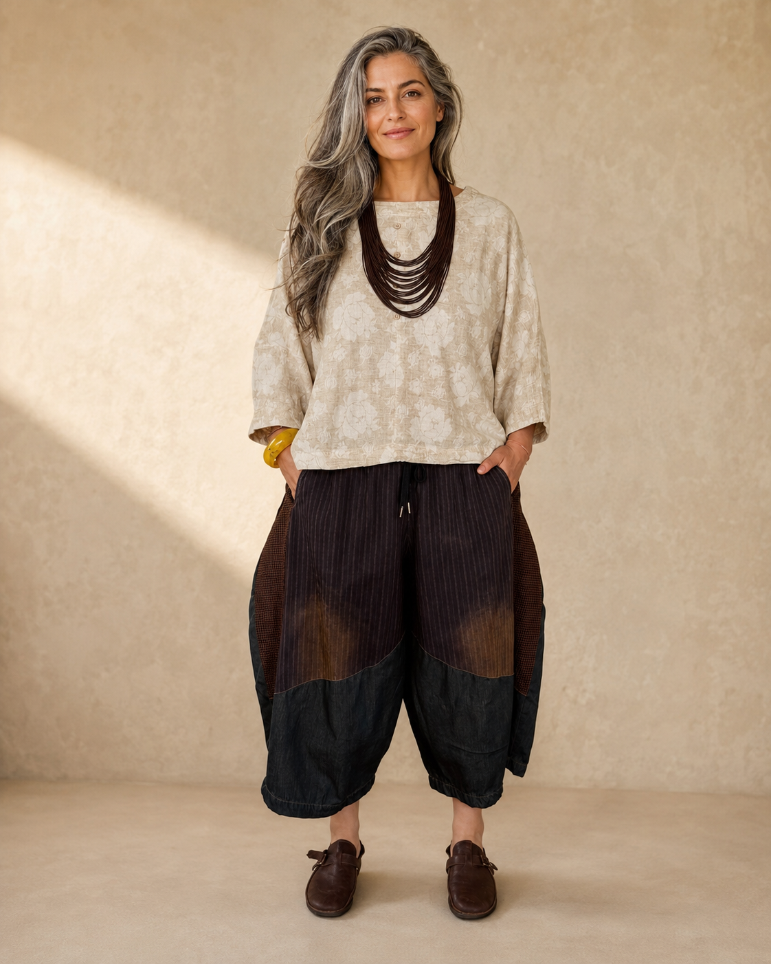 Muted Bloom Top