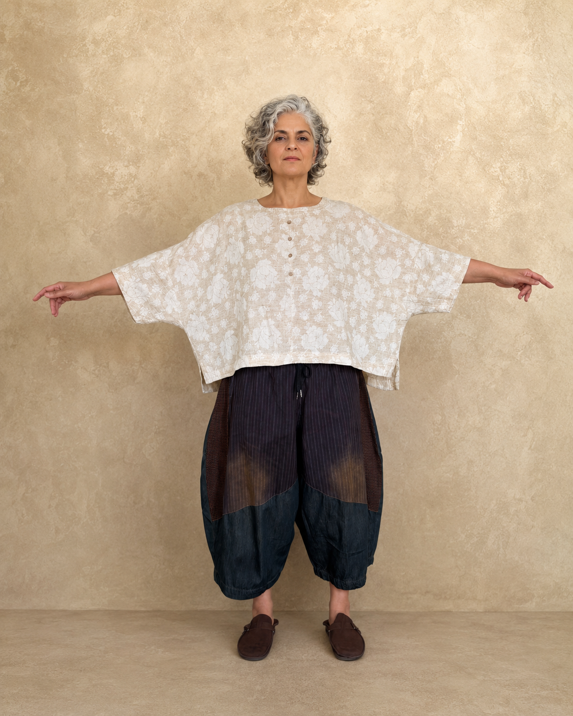 Muted Bloom Top