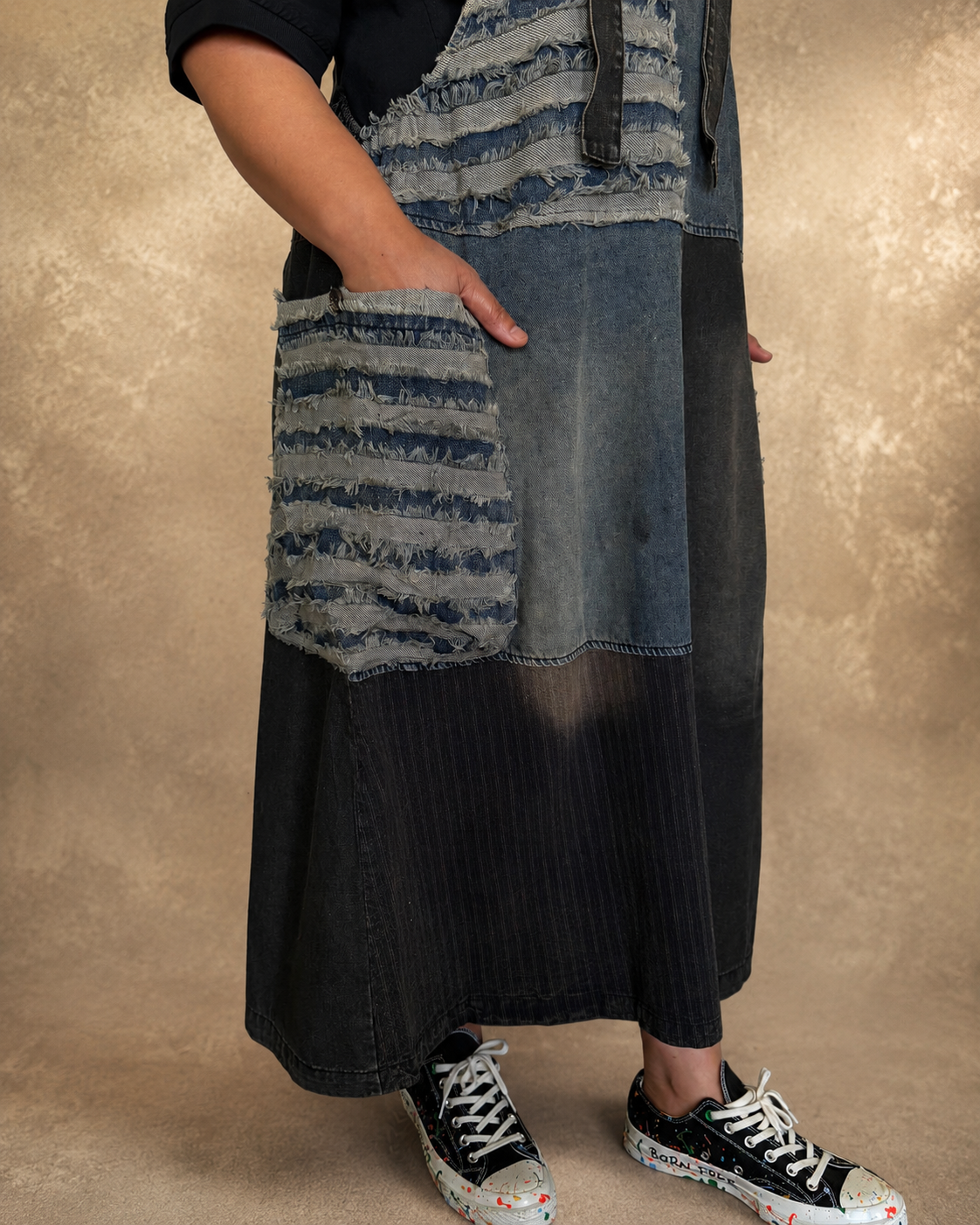 Denim Riot Dungaree Dress