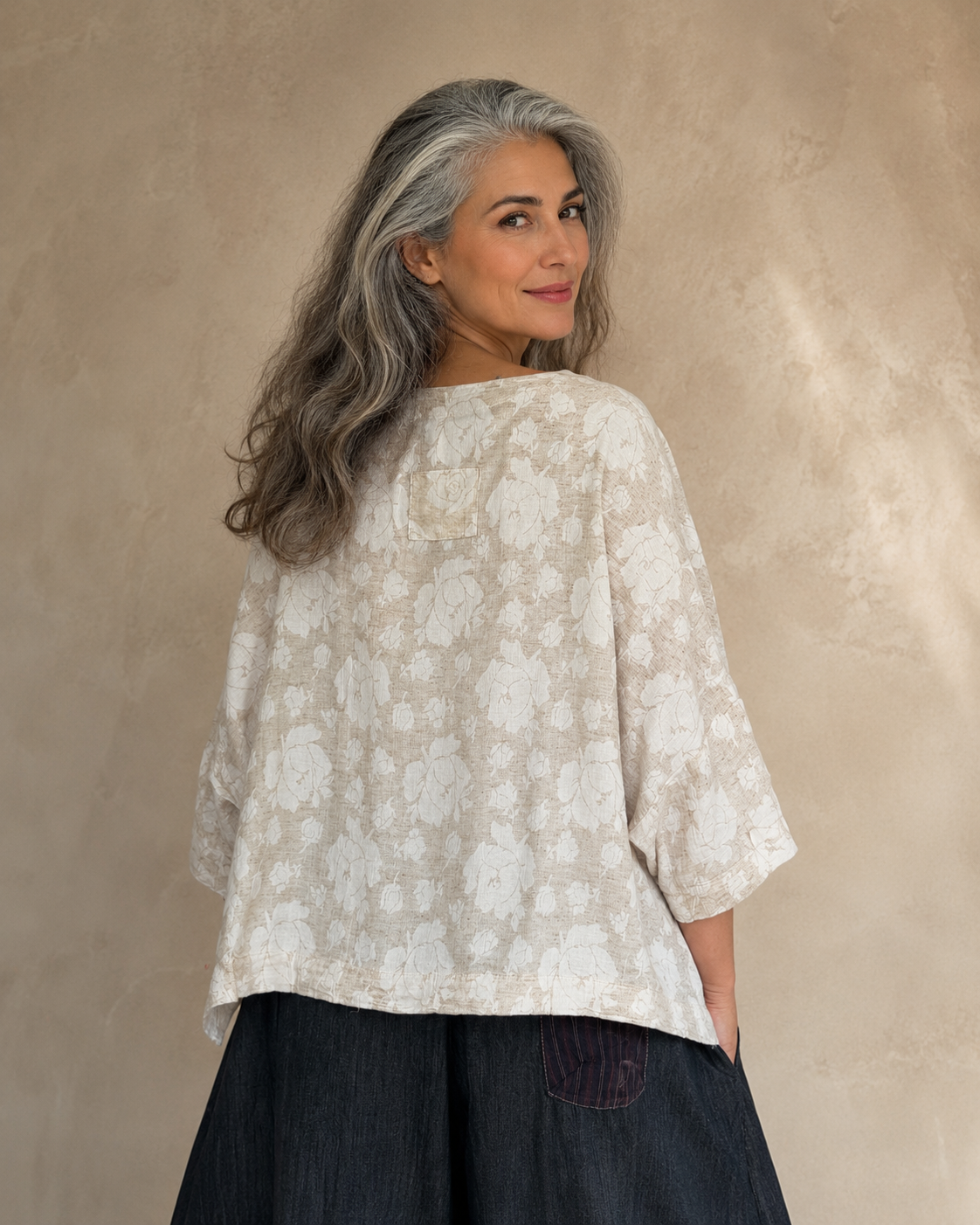 Muted Bloom Top