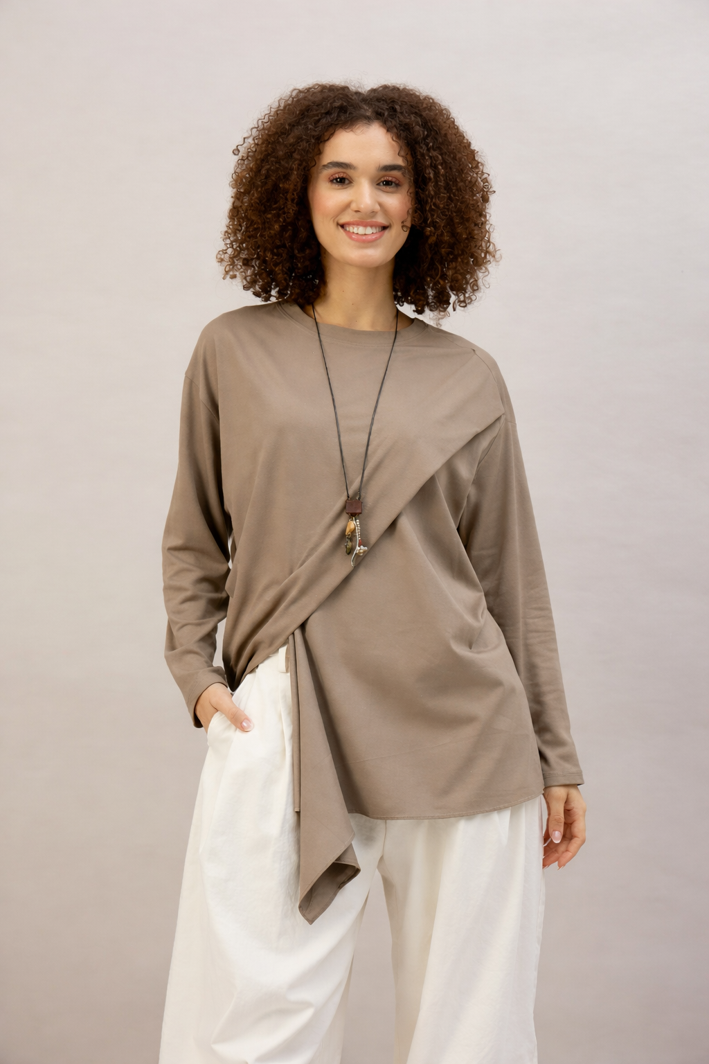 Luxe Draped Muse Top
