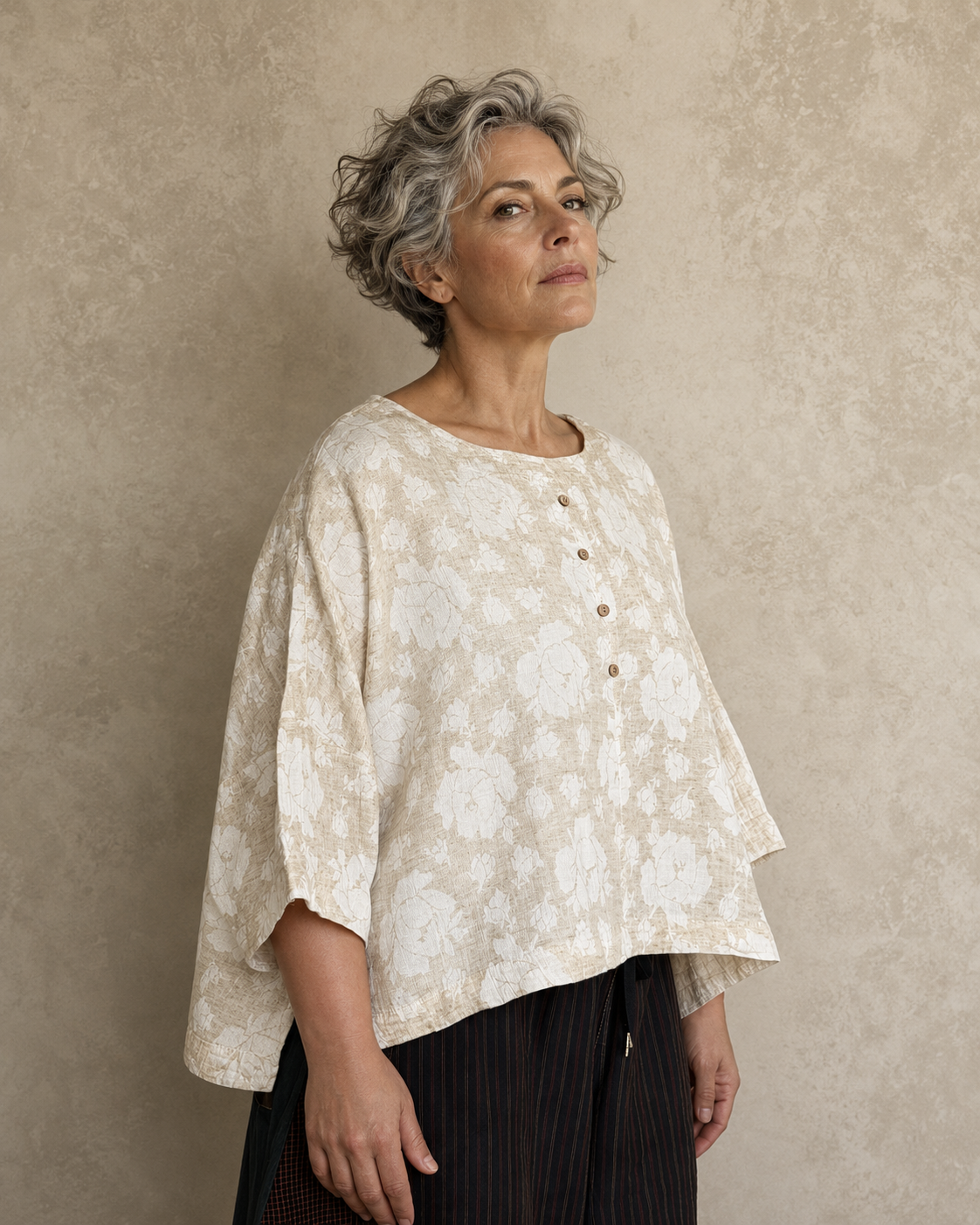 Muted Bloom Top