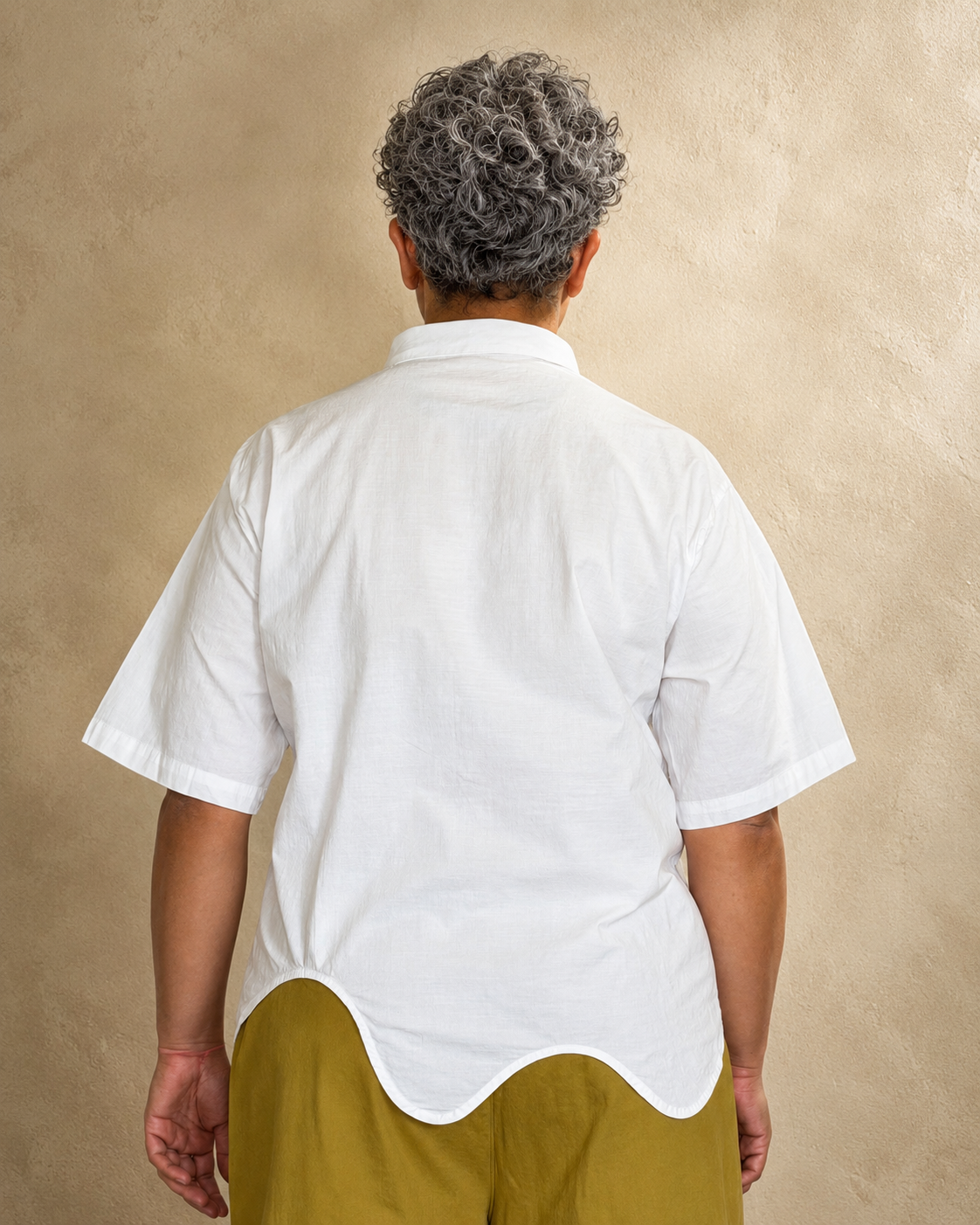 Wave Hem Shirt