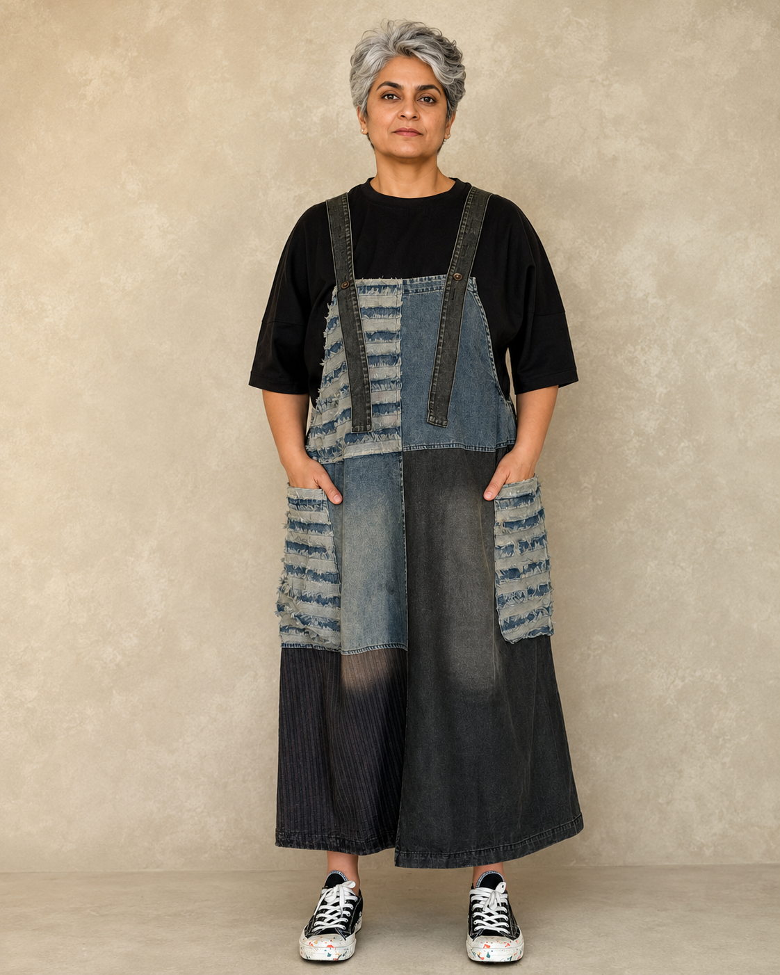 Denim Riot Dungaree Dress