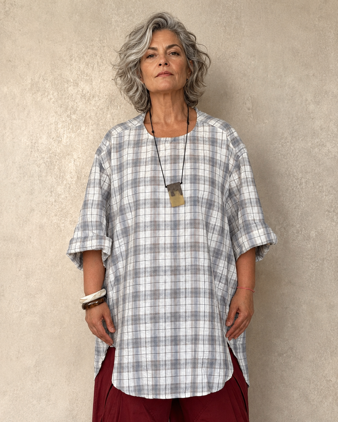 Grid Lock Tunic